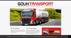 Desktop Screenshot of goliktransport.pl